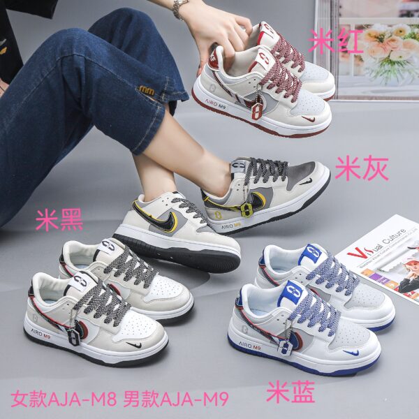 Made in China couple sneakers thick-sole small white shoes sneakersAJAM8