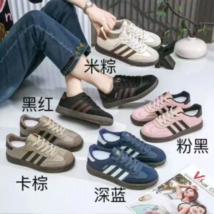 made in china Flat ladies' sneakers board shoes for fall wearHB6620