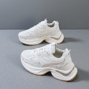 Thick height increase leather surface sports shoes breathable childrenHB301