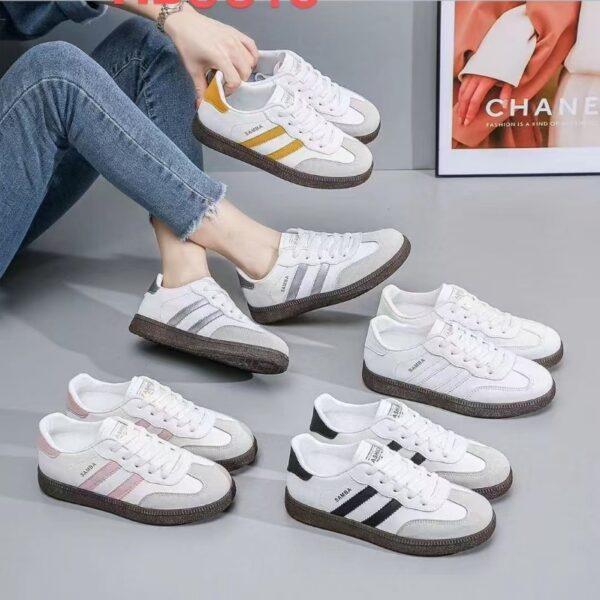 made in china Flat ladies' sneakers board shoes for fall wearHB6610 - 图片 2