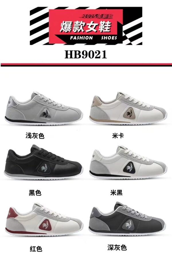 Made in China, soft sole, light flat women's shoes, sports and leisure shoes HB9021