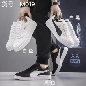 Men's flat shoes Men's sports white shoesM019