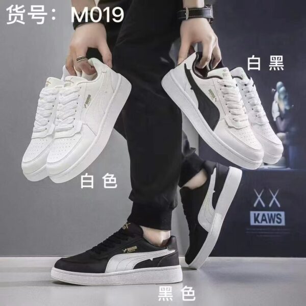 Men's flat shoes Men's sports white shoesM019