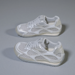 Made in China ladies casual sneakers De Xun thick soles Forrest Gump running shoesBN2006