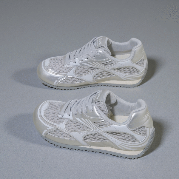 Made in China ladies casual sneakers De Xun thick soles Forrest Gump running shoesBN2006