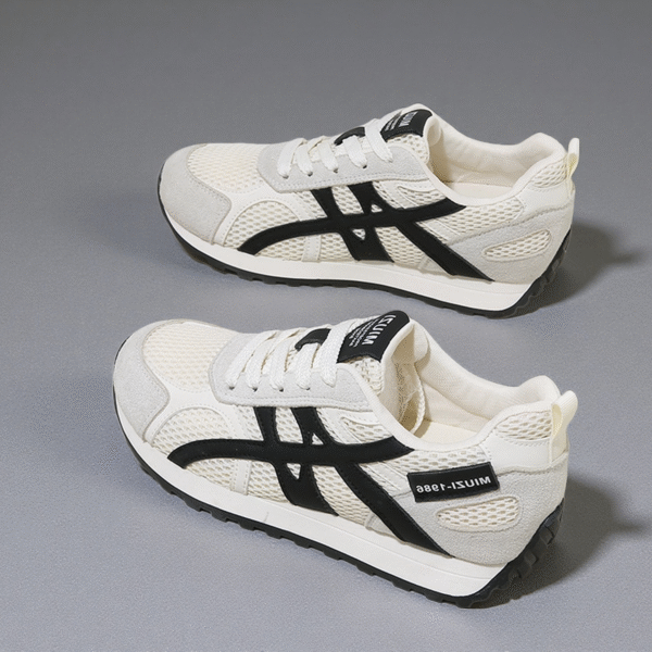 Made in China ladies casual sneakers De Xun thick soles Forrest Gump running shoesJCF230 - 图片 3