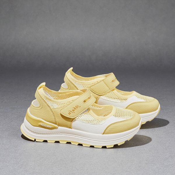 Thick sole hollow breathable summer casual sports shoesZYK03 - 图片 2