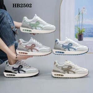 Cina Made Air Cushion Scarpe Sneaker Donna Traspirante Platform Running ScarpeHB2502