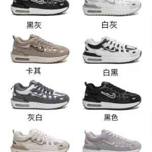 Cina Membuat Sepatu Kasur Udara Sepatu Olahraga Wanita Bernapas Platform Running ShoesHB2513