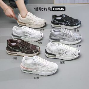 중국 공기 쿠션 신발 운동화 여성 Breathable Platform 달리기 신발 만들기HB2515