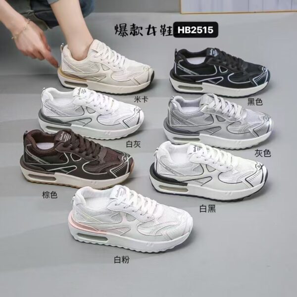 중국 공기 쿠션 신발 운동화 여성 Breathable Platform 달리기 신발 만들기HB2515