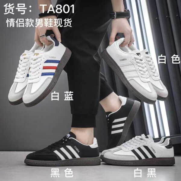 Made in China couple sneakers thick-sole small white shoes sneakersTA601TA608 - 图片 2
