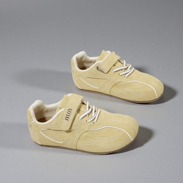 Made in China German Army Trainer Cortez dad shoes Women's thick-soled sneakers Y17 - 图片 2