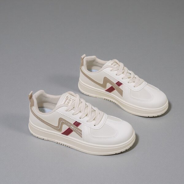 China manufactures women's very soft white flat-soled shoes HL717 - 图片 3