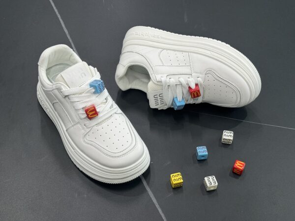 Made in China white flat women's shoes comfortable and fashionable sports shoes cxn01 - 图片 3