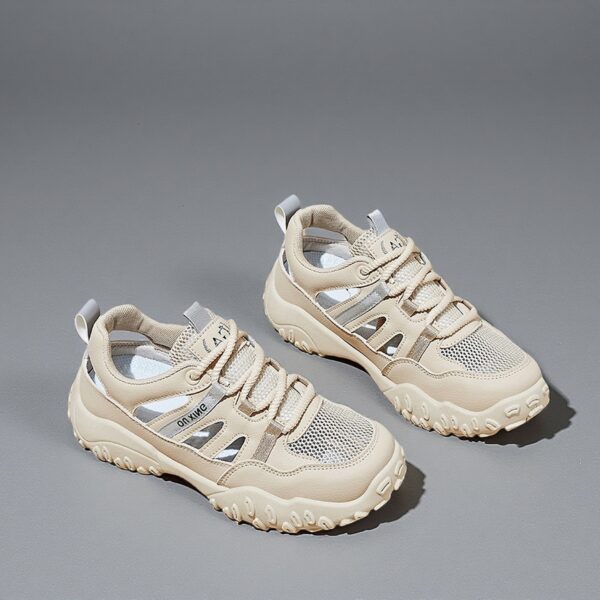 Made in China flat shallow mouth ladies leather shoesQ2501 - 图片 2