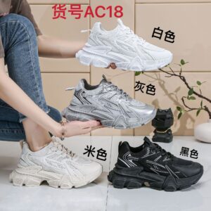 ClunkySneaker Net surface high quality thick sole versatile women's sports shoes AC18
