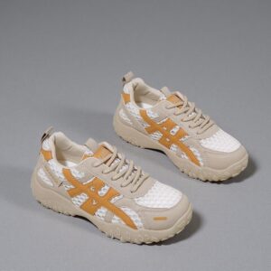 Made in China white breathable shoes with thick soles and increased height for women XQ-K08