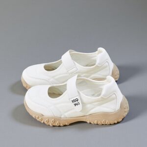 Women's white flat mesh sports shoes Cortez made in China XQ-K07