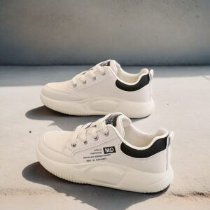 Made in China white fashionable thick sole women's sports6682