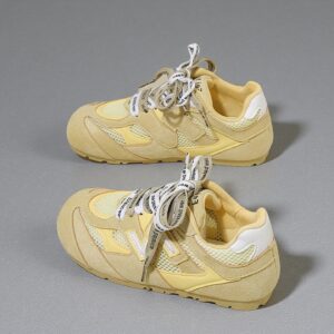 Dechuang shoes mesh white shoes versatile comfortable soft sole sports casual women's shoes YSA02