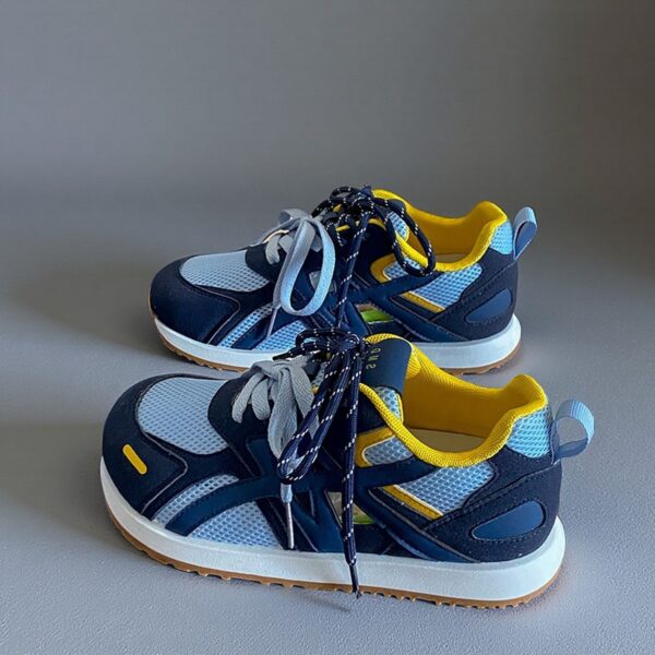 Made in China, the white sneakers with leather surface are light and comfortable for autumnLDB06 - 图片 2