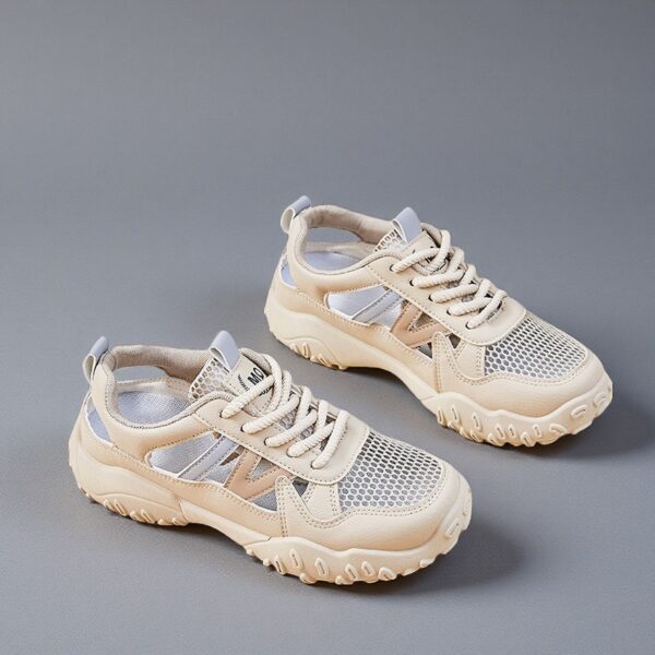 Made in China, breathable summer women's fashionable sports shoes with thick solesKT299 - 图片 3
