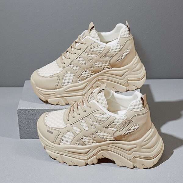 Made in China, breathable summer women's fashionable sports shoes with thick solesZY-F802 - 图片 4