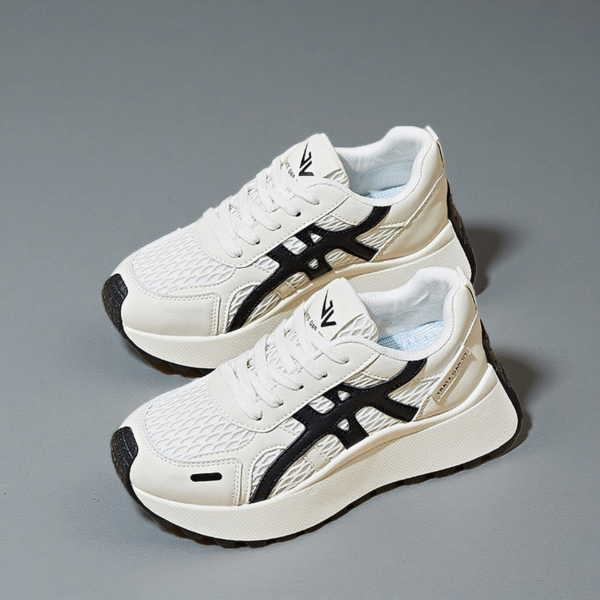 Made in China white leather shoes running sports Cortez shoes for women ZY2011 - 图片 3