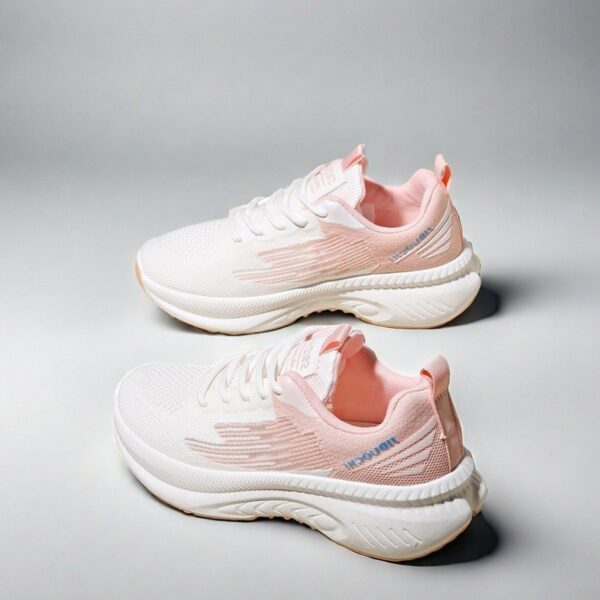 Made in China breathable white sneakers for summer wear are light and comfortableK2502 - 图片 4