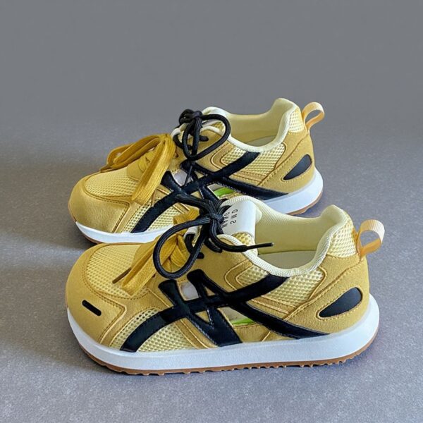 Made in China, the white sneakers with leather surface are light and comfortable for autumnLDB06 - 图片 4