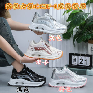 ClunkySneaker Net surface high quality thick sole versatile women's sports shoes CC07-1