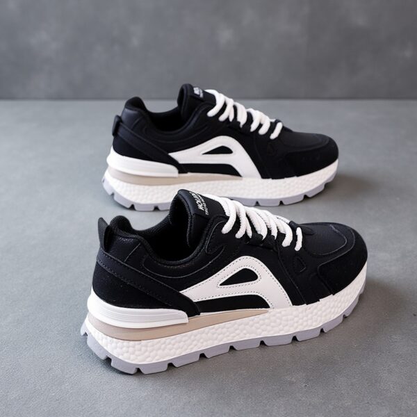 Made in China white leather shoes running sports Cortez shoes for women AD5201 - 图片 3