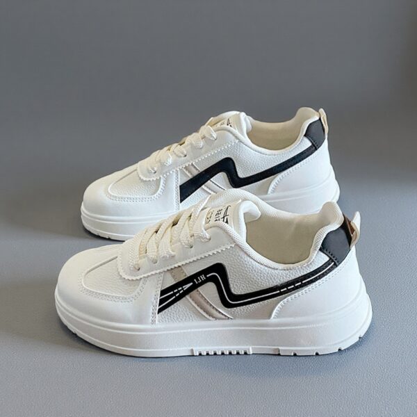 China manufactures women's very soft white flat-soled shoes HL717 - 图片 2