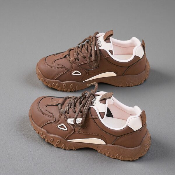 Made in China flat low-top Clunky Sneaker Nike Cortez breathable sports shoes for women  big toe shoes XQ-K13 - 图片 3