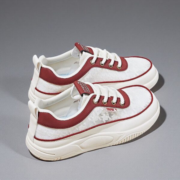 Made in China, breathable and comfortable sneakers for women with thick soles6666 - 图片 2