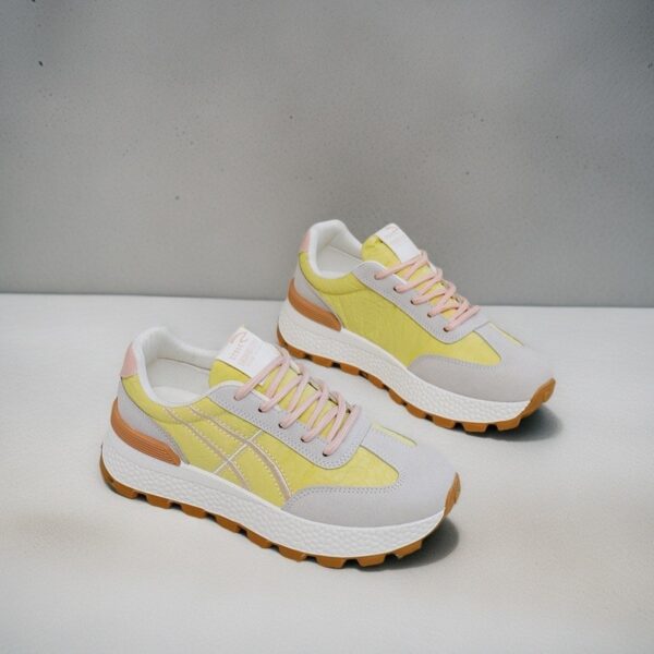 Women's thick-soled sneakers popular in summer, old dad shoes, versatile fashion, casual sneakers J6119 - 图片 4