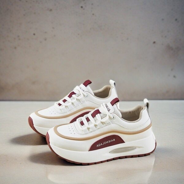Old man's shoes women's shoes running sports thick soles Forrest Gump casual shoes KT258 - 图片 3