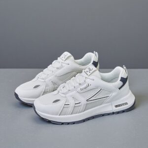 Made in China Cortez white breathable sole mesh women's casual sneakersA099-2