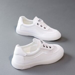 Women's white flat mesh sports shoes Cortez made in China XQ6088