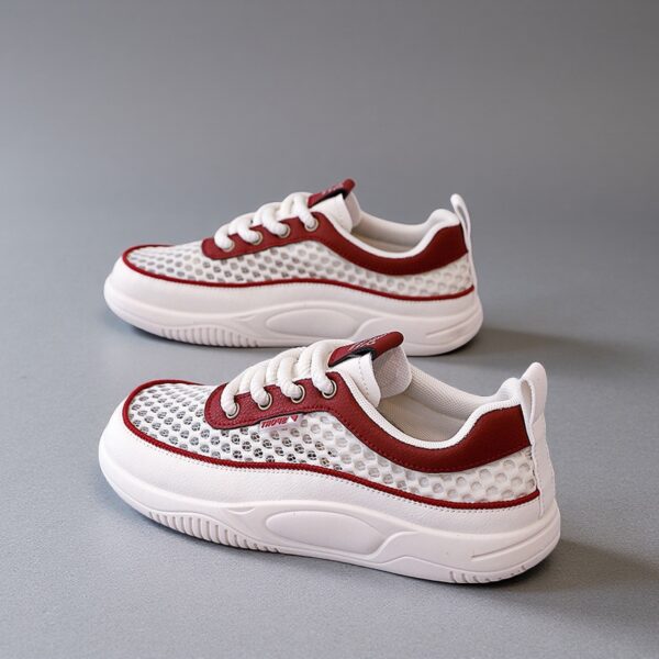 Made in China, breathable and comfortable sneakers for women with thick soles6665 - 图片 3