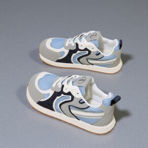 White shoes with moral lessons, summer big head, cute and ugly, trendy women's shoes, breathable, casual, sports, versatile board shoesT6601
