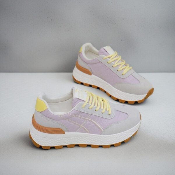 Women's thick-soled sneakers popular in summer, old dad shoes, versatile fashion, casual sneakers J6119 - 图片 3
