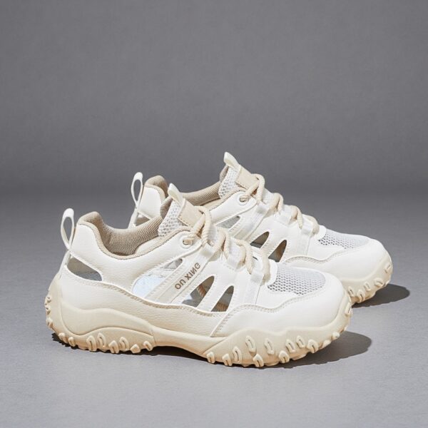 Made in China flat shallow mouth ladies leather shoesQ2501 - 图片 3