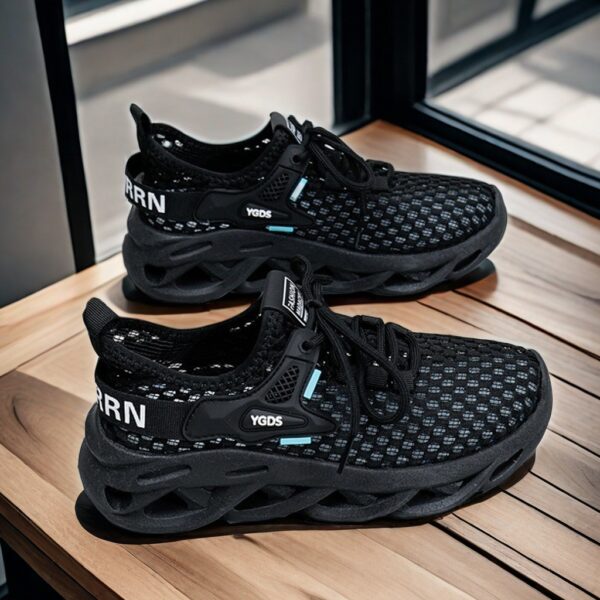 Made in China soft bottom light comfortable breathable sports shoes women's running shoesDY901 - 图片 3