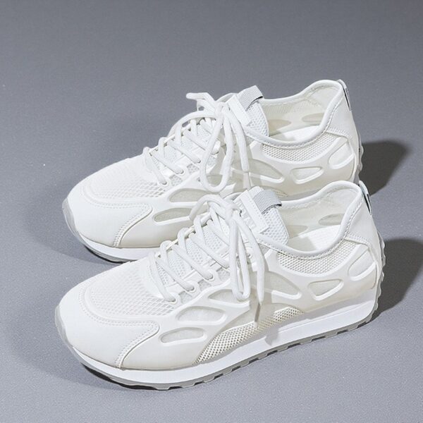 Made in China Cortez white breathable sole mesh women's casual sneakersXF821