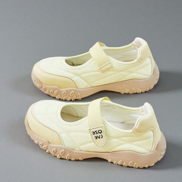 Women's white flat mesh sports shoes Cortez made in China XQ-K07 - 图片 2