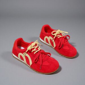 Made in China German Army Trainer Cortez dad shoes Women's thick-soled sneakers T06