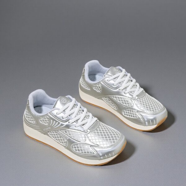 Made in China German Army Trainer Cortez dad shoes Women's thick-soled sneakers GT8008 - 图片 2