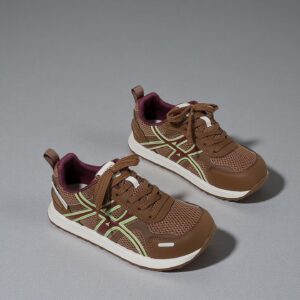 Made in China German Army Trainer Cortez dad shoes Women's thick-soled sneakers T615